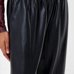French connection leather trousers