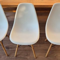 3 Eames Style Dining Chairs