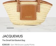 Jacquemus Basket PetitPanier Sol
