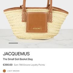 Jacquemus Basket PetitPanier Sol