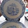 H&K Tunstall Blue Willow Soup Bowls Image 2