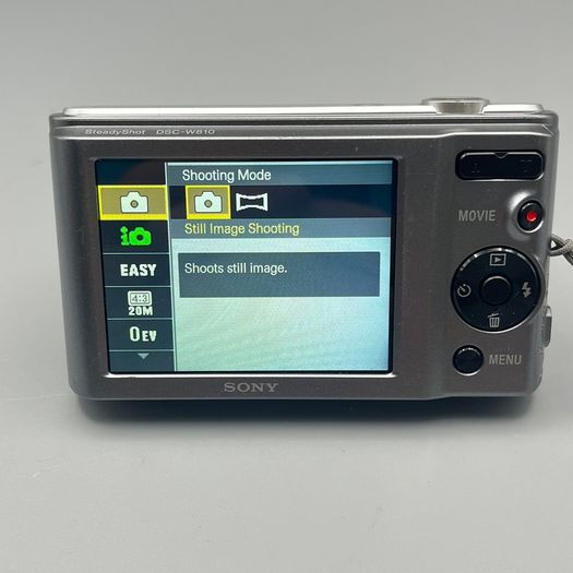 Sony Cyber-shot DSC-W810 20MP Digital Camera Silver - Full Kit - 32GB SD