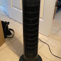 Oscillating Tower Fan with 3 settings and timer