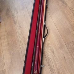 snooker cue and hardcase. John parrot.