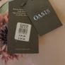 Oasis Lace Back Floral Placement Print Dress S16 Image 7
