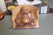 Buddha hand carved