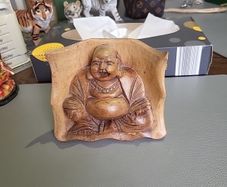 Buddha hand carved