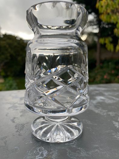 Vintage Galway Crystal vase