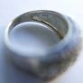 Vintage Sterling Silver 925 Lab Created Ice White Cubic Zirconia Cluster Ring size P - 4,95g Image 9
