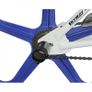 11" Rooster BIG DADDY, 20" Blue Skyway Mags, White Image 6