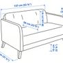 Ikea 2-Seater Sofa Image 2