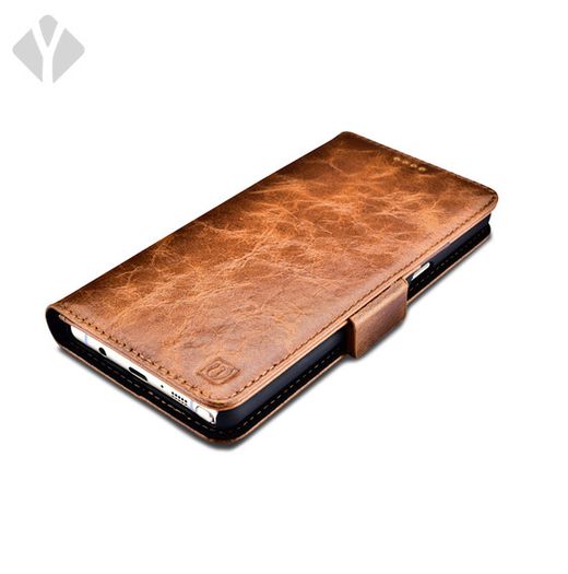 Samsung Note 7 Vintage Oil Wax Leather Folio Case