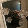 ceiling light with square glass around the bulbs Image 3