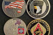 UNITED STATES, military challenge/ commerative coins.
