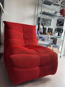 Sonic Red Power Gliding Gaming / Recliner Chair