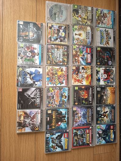 Ps3 slim with over 20  games