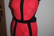 Stunning coral body con lace Atmosphere dress size UK10 EU38 Perfect condition Postage included