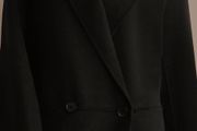next premium handsewn wool mix  coat size large new