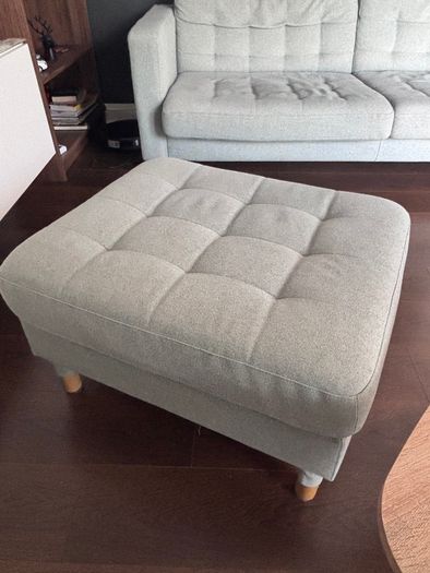 IKEA mint couch and ottoman