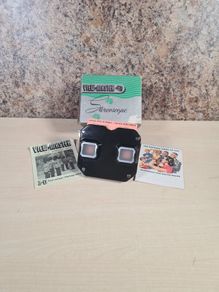 Sawyers Viewmaster Stereoscope Slide Reel Viewer Boxed Vintage Made In Usa
