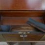 Antique Victorian  Brass Bounded Writing Box (WITH A KEY) 16" X 9" X 6,5" Image 10