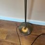 Modern Three Light Floor Lamp Brushed Steel Finish Image 8