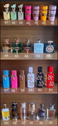 Perfume samples bundle Arabic fragrances choose yours
