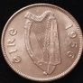 #244 - Ireland - 1956 - 6 Pence - KM.13a - UNC Image 2
