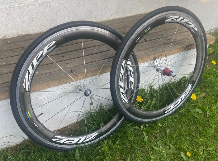 ZIPP 404 Carbon Rim Brake Clincher Wheels Wheelset 8 9 10 Speed Shimano SRAM