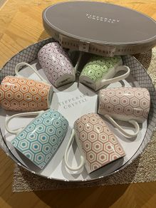Box Set Tipperary Crystal Bone China Mugs