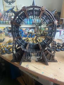 Warhammer 40k Chaos Noctilith Crown terrain