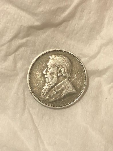 South Africa 1895 3 pence Silver mintage only 166k