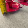 Set of 2  Red enamel candlestick holder and drip tray featuring a Considered by Helen James 12.00 euro each. Image 4