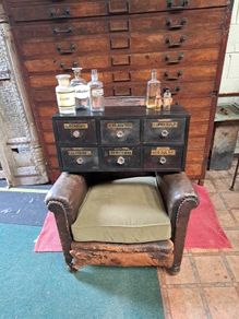 Vintage Apothecary Cabinet