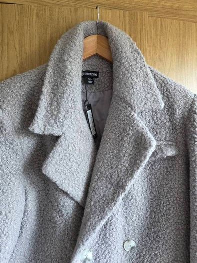 Light grey maxi coat, brand NEW, size 12