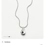 Missoma jewellery Savi sculptural droplet pendant necklace Image 5