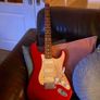 Fender Squire Standard Stratocaster with 70s style decal Image 5