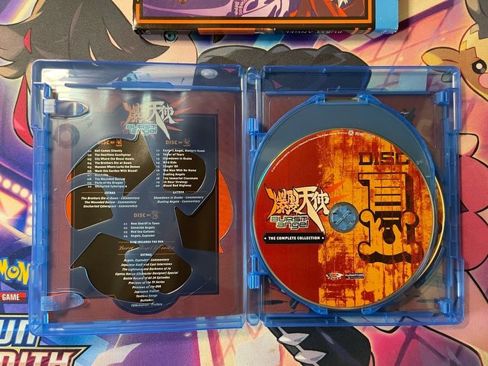 Burst Angel Anime Classics Slipcover Blu-Ray Disc DVD