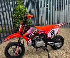 Sano RXF rookie 110cc semi-auto pit bike - orange