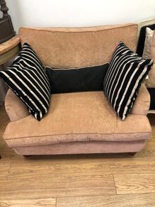 One-Seater Sofa + Footstool