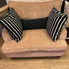 One-Seater Sofa + Footstool