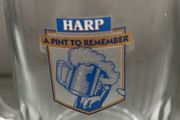 vintage harp glass