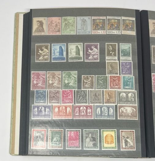 Collection: Vatican City Stamps both mint and used along with some miniature sheets on 40 pages