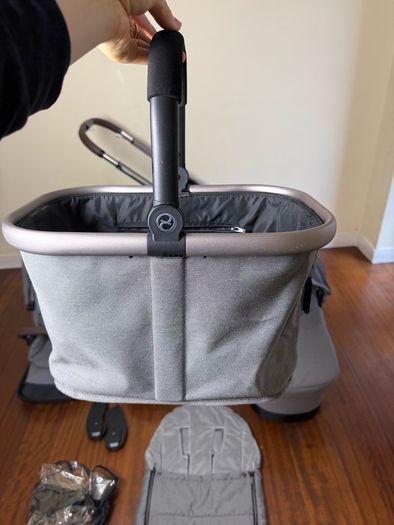 Cybex Gazelle S double pram twin buggy travel system