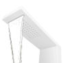 Shower Panel System Aluminium Matte White Image 4
