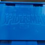 3 Large Stackable Spiderman toy boxes on wheels Image 3