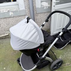 Ickle Bubba Stomp Travel System Stroller, Car Seat and Carrycot Attachment