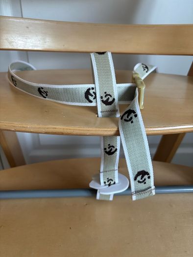 Roba wooden adjustable high chair kids toddler