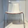Canteen Chairs 3 white 1 orange Image 3