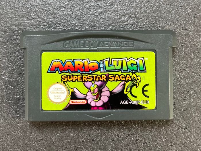 Mario & Luigi: Superstar Saga - Game Boy Advance - Original